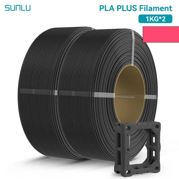 3D-skrivarfilament, PLA-material, 1,75 mm diameter,PLAplus Svart