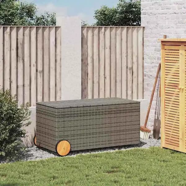 Opbevaringsboks, Rattanmateriale, Nem Samling,Gris