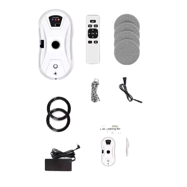 Fönsterputsrobot, Automatisk Sprayfunktion, Kompakt Design,EU
