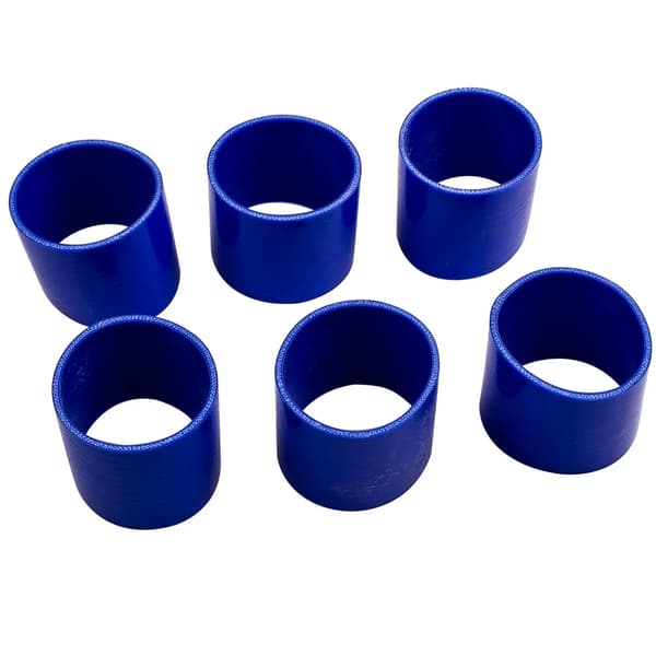 Aluminium Frontmonterad Intercooler, 3" Inlopp/Utlopp, Rör & Fläns Kärna, Komplett Slangkit