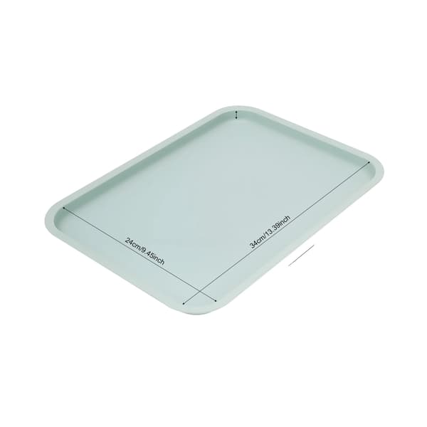 Serveringsbrickor, Halkfri Design, Tål Diskmaskin, Blå