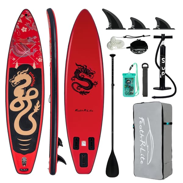 Oppustelig Stand Up Paddle Board, Ultra Stabil Design, Fuld Tilbehørssæt,SUPFR17S
