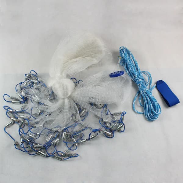 Fiskenät, Enkel Kastdesign, Slitstarka Material, Blå