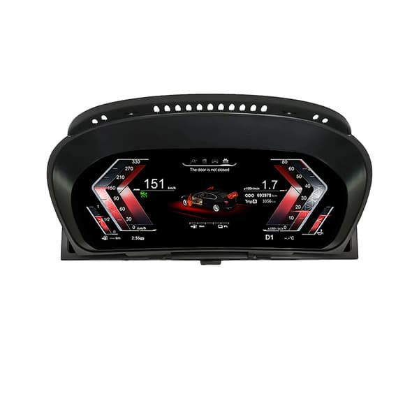 Digital Dashboard, 12,3 tommer skærm, støtte til ratkontrol,E71