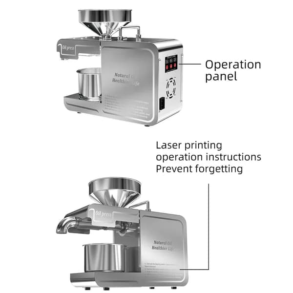 Oliepresse, Automatisk Drift, Multifunktionel Brug,T1