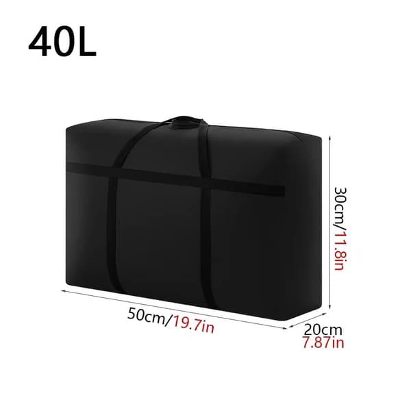 Förvaringsväska, Hållbart Material, Platsbesparande Design,S-40L