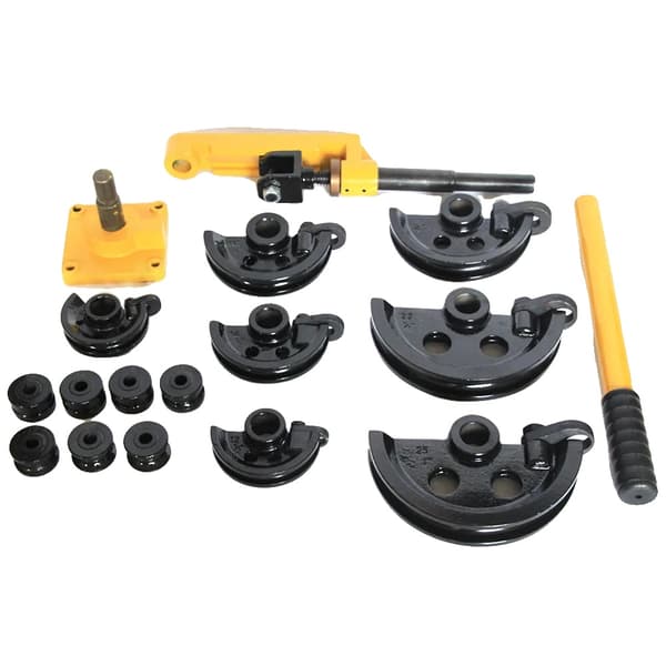 Rørbender, Ergonomisk Design, Flere Bøjningsforme,sort