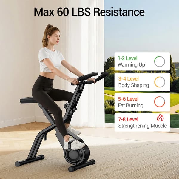 Træningscykel, Magnetisk Modstand, 3-i-1 Design,ROBORE CBX10