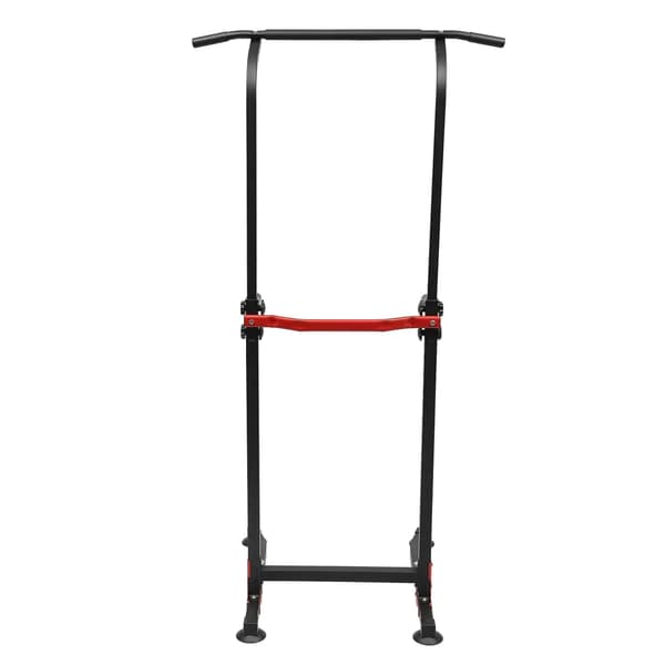 Dip Stand, Alsidigt Træningsudstyr, Robust og Holdbart Design,sort