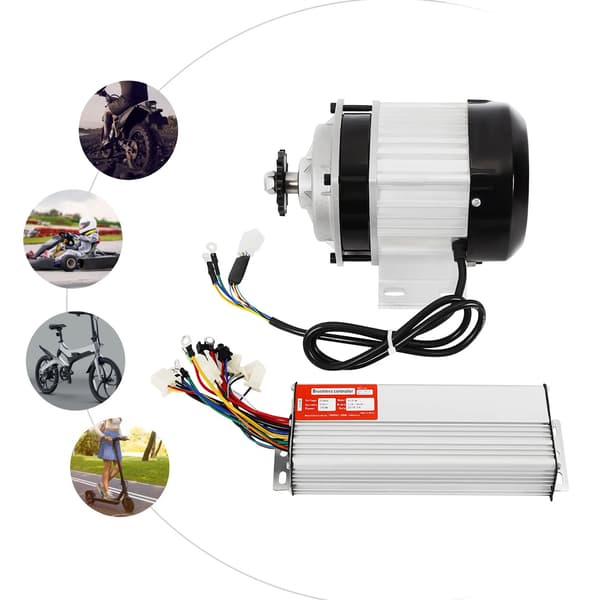 Borstlös motor, 750W effekt, justerbara hastighetsinställningar,0