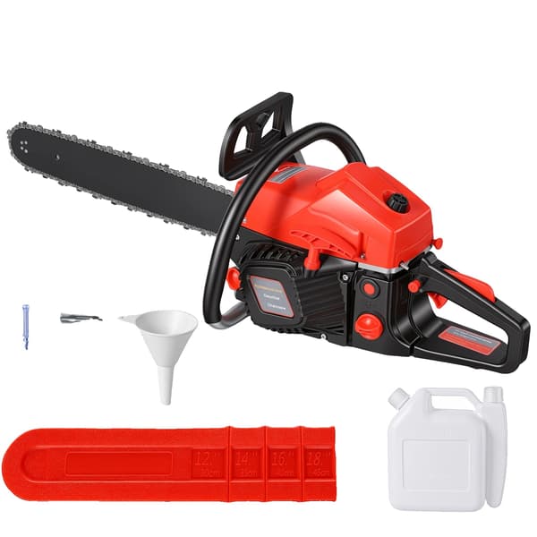 Kædesav, 20 Tommer Klinge, 9800W Motor,Rød