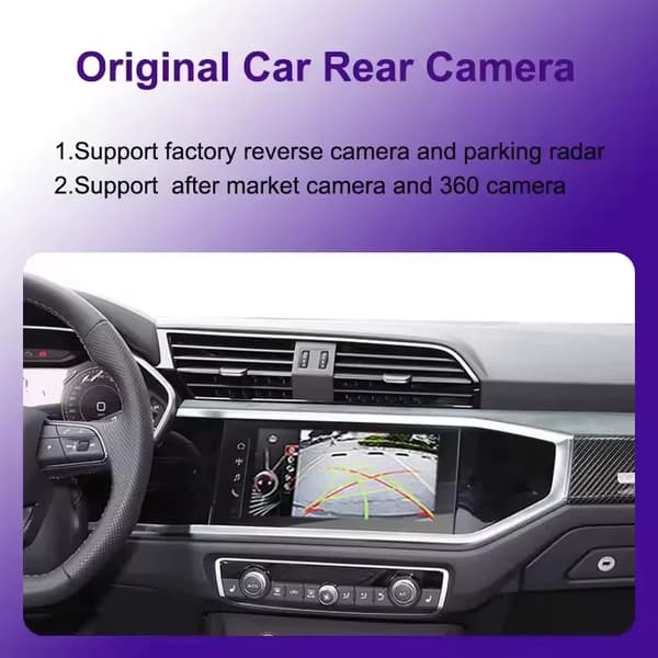 Trådløs CarPlay, Android Auto Support,Til Audi A1 Q3 19-21