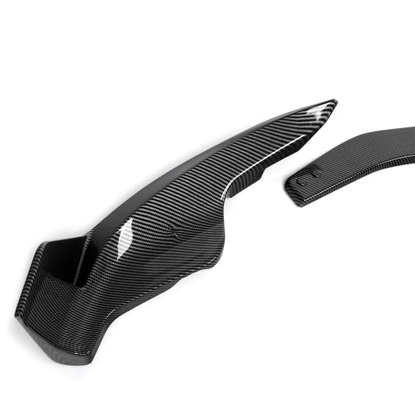 Front Bumper Splitter, ABS Plast, Nem Installation,Kulfiberlook