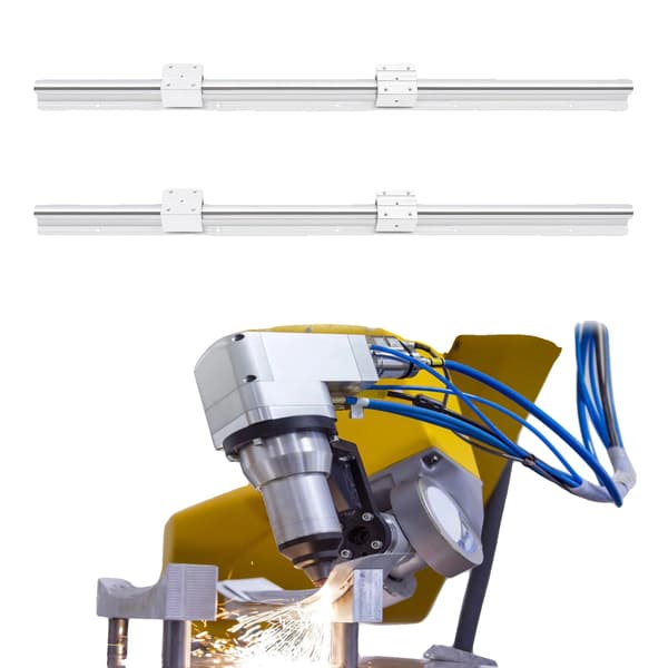 Linjära skenor, hög precision, hållbar konstruktion,1000mm