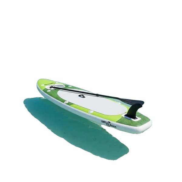 Stand-Up Paddleboard, Hållbar PVC, Bärbar Design,grön
