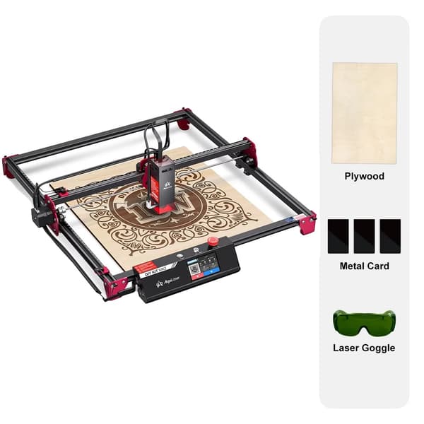 Lasergraver, 10W Effekt, WIFI-forbindelse,KIT MK2 A