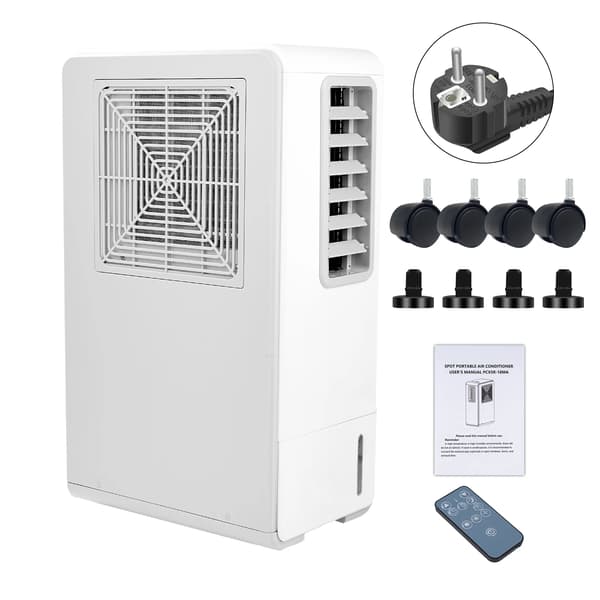 Bærbar Aircondition, Energi Effektiv, Kompakt Design,HVID