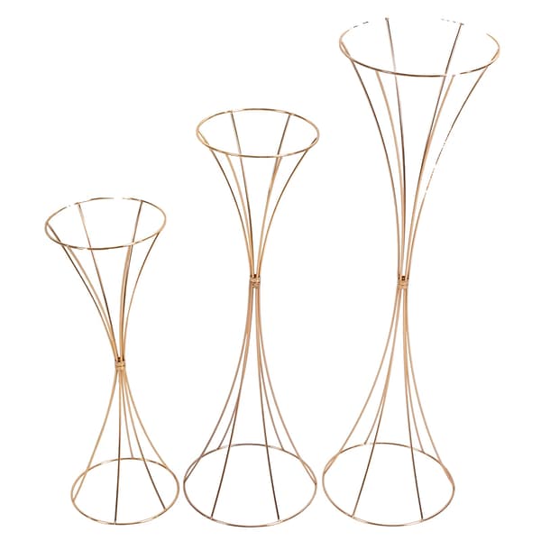 Blomsterställning, Modern Design, Elegant Utställning,Guld