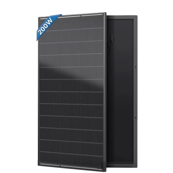 Solpanel, Hög Effektivitet, Hållbar Konstruktion,200W 1Pcs