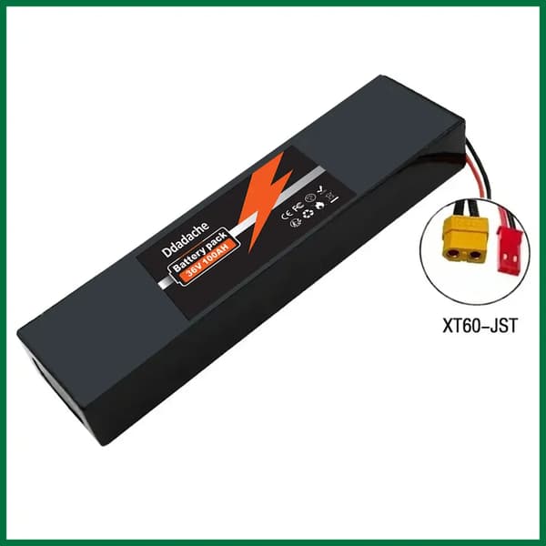 Litiumbatteripaket, 10S3P-konfiguration, 100Ah kapacitet, XT60-JST