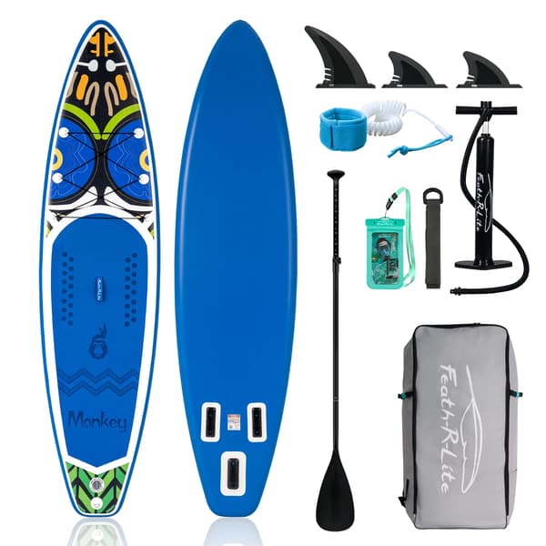 Stand Up Paddle Board, Ultra-Stabilt Design, Inkluderer Tilbehørssæt,SUPFR02D