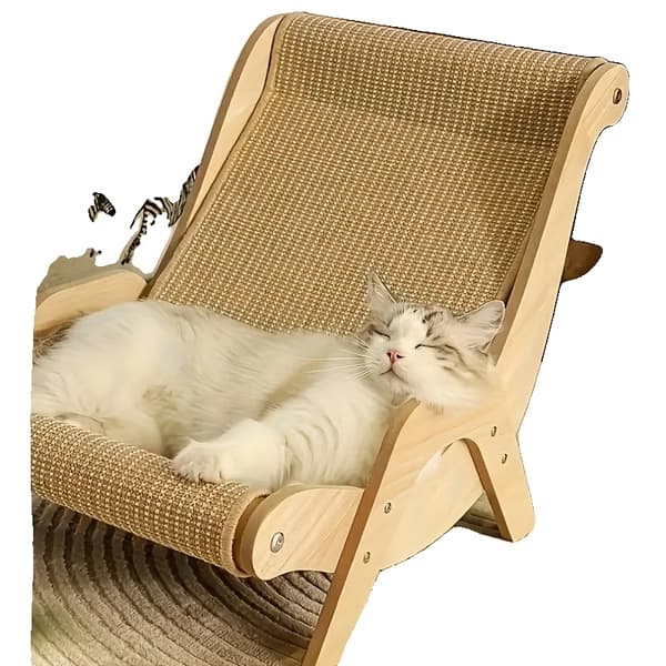 Kat Kløestol, Holdbart Materiale, Pladsbesparende Design,Pet Kat Pote Lounge Stol
