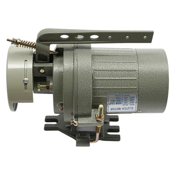 Elektrisk Symaskinsmotor, 400W Effekt, EU Standard,Grå