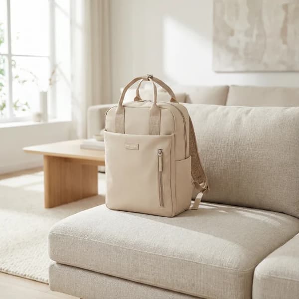 Ryggsäck, Vattentät, Lättviktsdesign,Beige