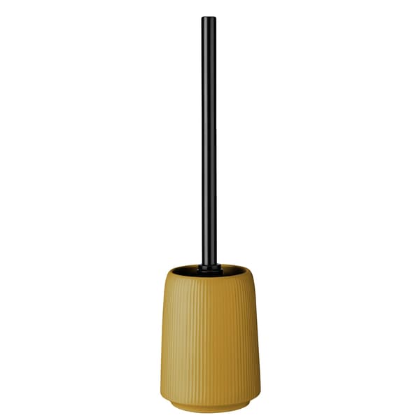Toiletbørste, Keramisk Konstruktion, Elegant Design,Appelsin