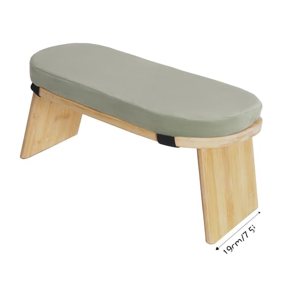 Meditationsbänk, Ergonomisk Design, Hög Viktkapacitet,grön
