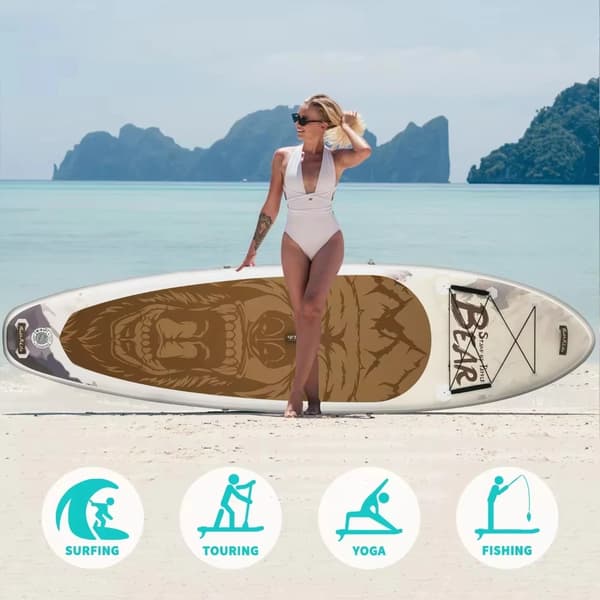 Stand Up Paddle Board, Justerbart Paddle, Vandtæt Taske,SUPFR19H