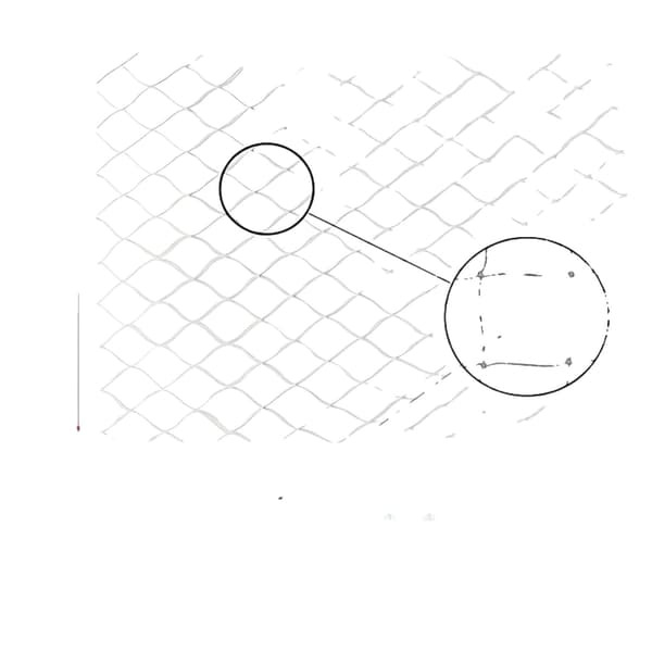 Husdjurssäkerhetsnät, Antifallsmaterialdesign, Mångsidig installation,Vit-3x8m
