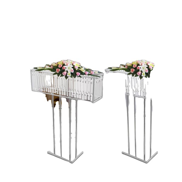 Blomsterstandssæt, Krystaldesign, Robust og Stabil Base,XL