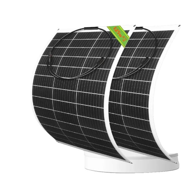 Flexibel solpanel, lättviktig, hög effektivitet,2PCS   125W