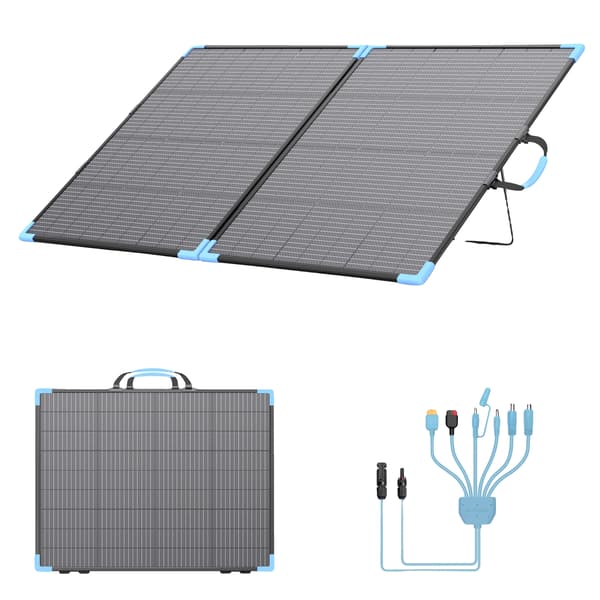 Solpanel, Bærbar og Sammenfoldelig Design, Høj Effektivitet,220W solpanel
