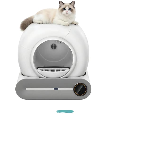 Kattlåda, Självrengörande, Mobilappkontroll,Kattlåda Set