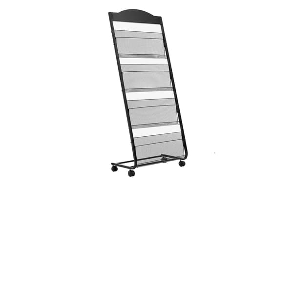 Magasinholder, Holdbart Metal Design, Nem Samling,4 niveauer