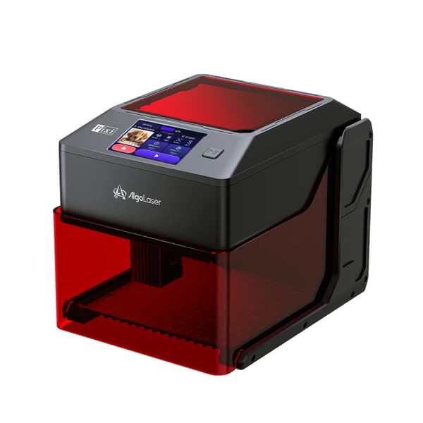 Lasergravør, Touchscreen Kontrol, Dobbelt-Sidet Baseplade,5W-a, sort-a