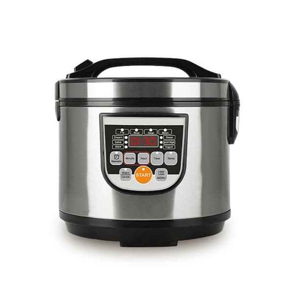 Risgryder, 5L Kapacitet, Digital Timer Kontrol,5L Sort, EU-a