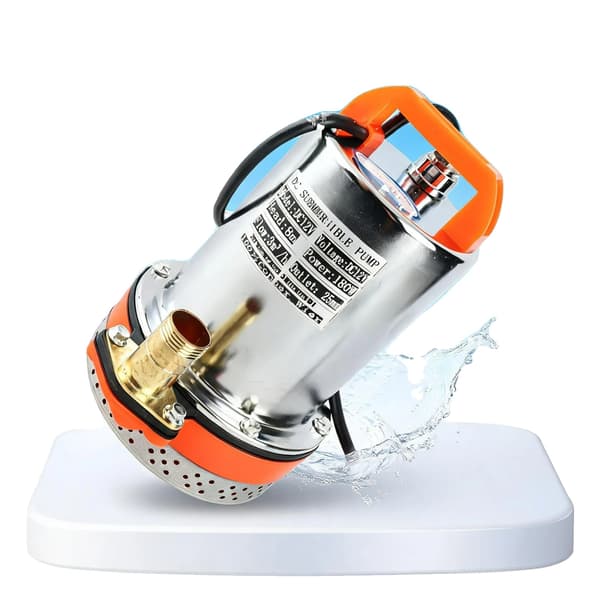 Nedsänkt Pump, Solenergi, Högtryck,12V