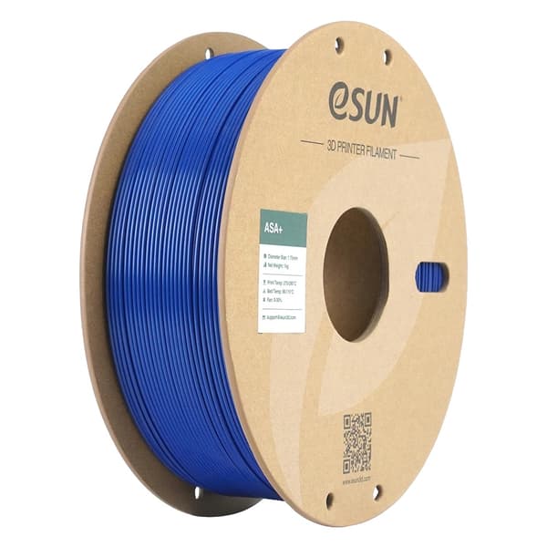 3D-printer filament, ASA+, høj slagmodstand,BLÅ