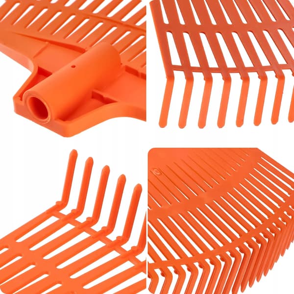 Havegreb, Plastmateriale, Længde 60 cm, Vægt 400 g, Egnet til Bladindsamling, Ergonomisk Design