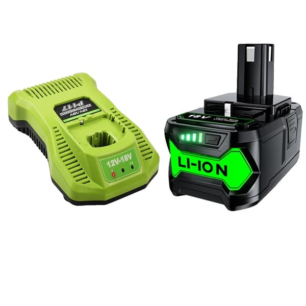 Batteri, 18V Li-ion, 5000mAh kapacitet,2batteriladdare