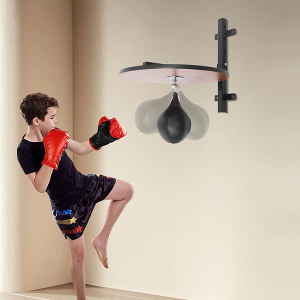 Speed Bag Platform, Vægmonteret Design, Inkluderer Tilbehør,Logfarve