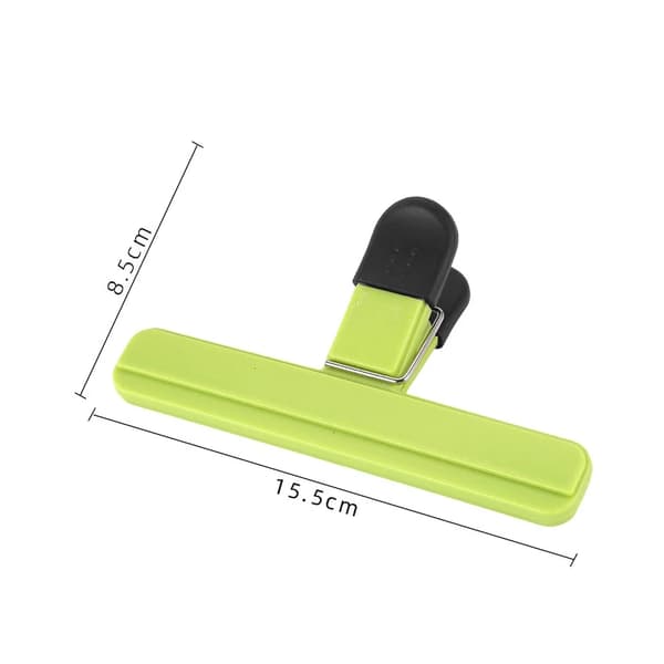 Påseklämmor, Lätt Grepp, Miljövänlig Design,L - 1St Grön