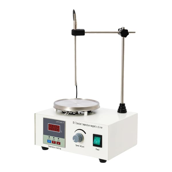 Magnetrörare, Justerbar Temperaturkontroll, Hög Stabilitet,Vit
