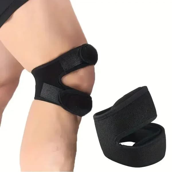 Knäskydd, Justerbar Passform, Ligamentskydd,svart