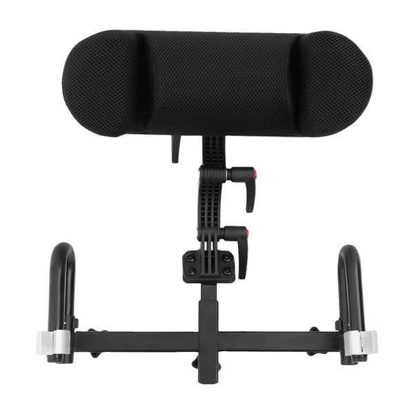 Rullstolsstöd, Justerbar Höjd, Ergonomisk Design,svart