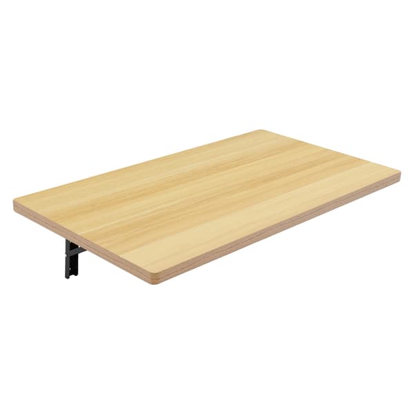 Fällbar Arbetsbänk, Väggmonterad Design, Hög Lastkapacitet,träfärg