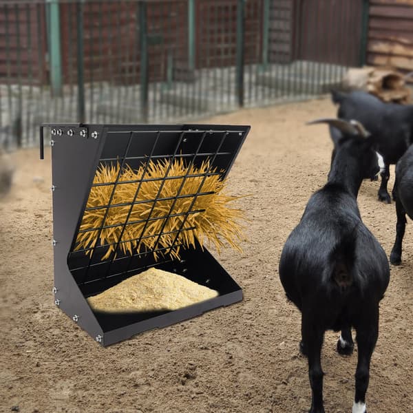 Hösilage, Robust Stål Konstruktion, Modern Design,Svart